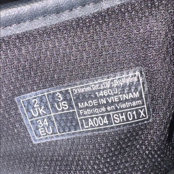 Authentic Dr. Martens Kids Size 3 Tie-Dye Combat Boots Unisex Lace Up Suede Boot - Picture 4 of 17